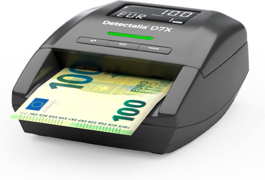 Opiniones Detectalia D7X ¿Merece la pena? 7 Detectalia D7X - Detector de billetes falsos