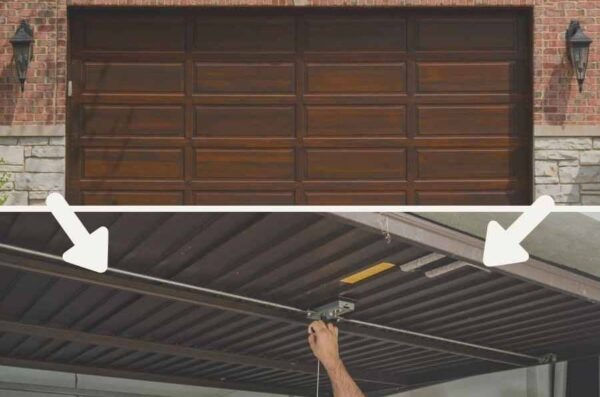 ¿Se puede usar la puerta del garaje como pantalla de proyector? 110 Funcionará un proyector en una puerta de garaje