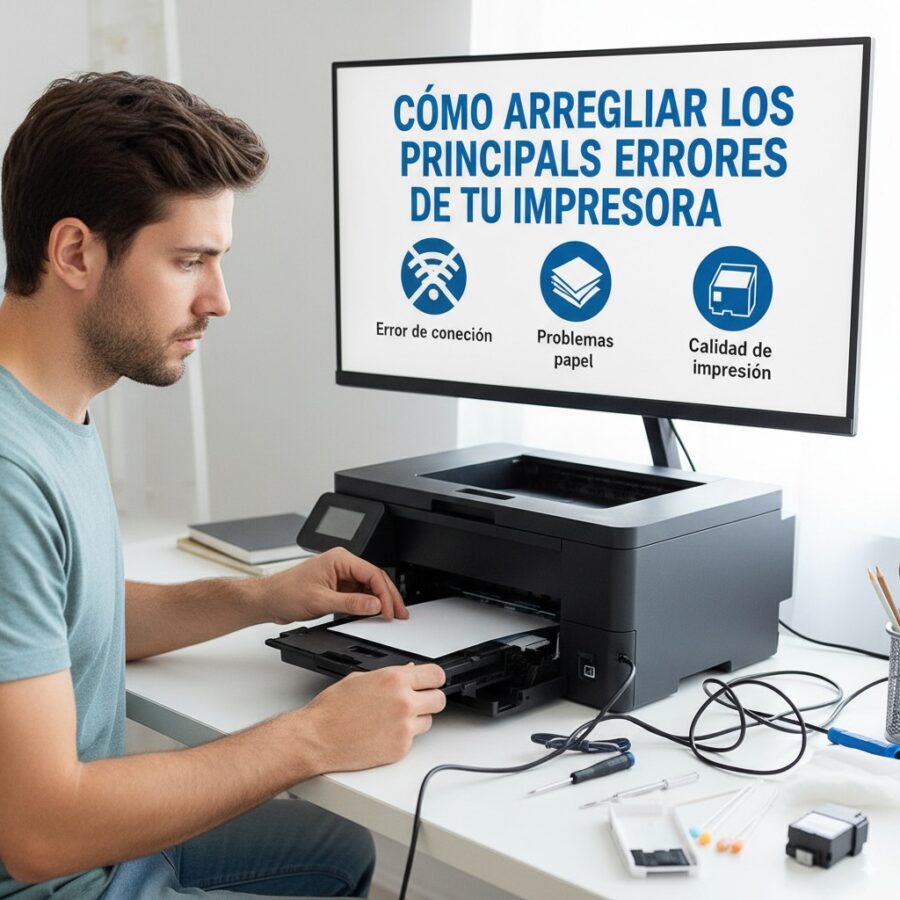 Como arreglar los principales errores de tu impresora 3 Como arreglar los principales errores de tu impresora