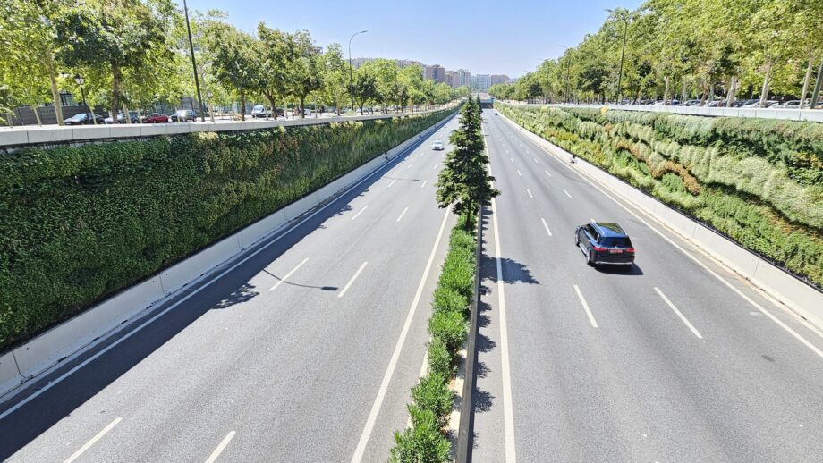 6 mejores jardineres verticales del mundo. 19 Muro Verde de la M-30 jardin vertical