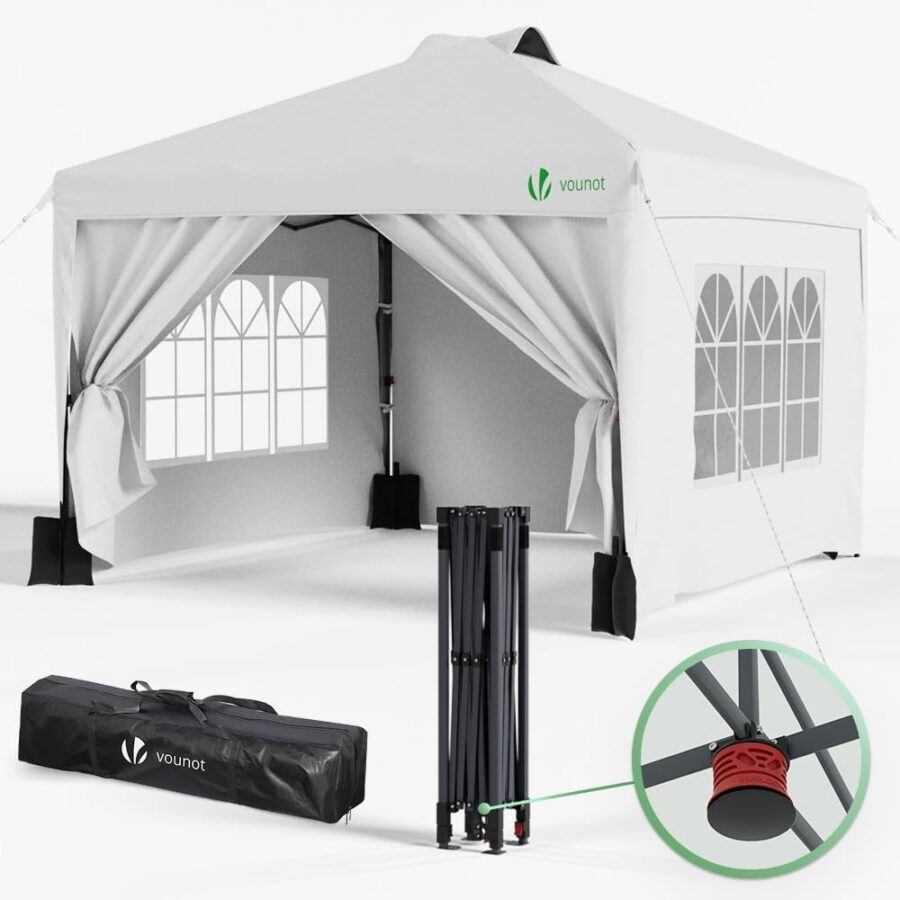 opiniones VOUNOT Carpa Plegable Gazebo 3x3m