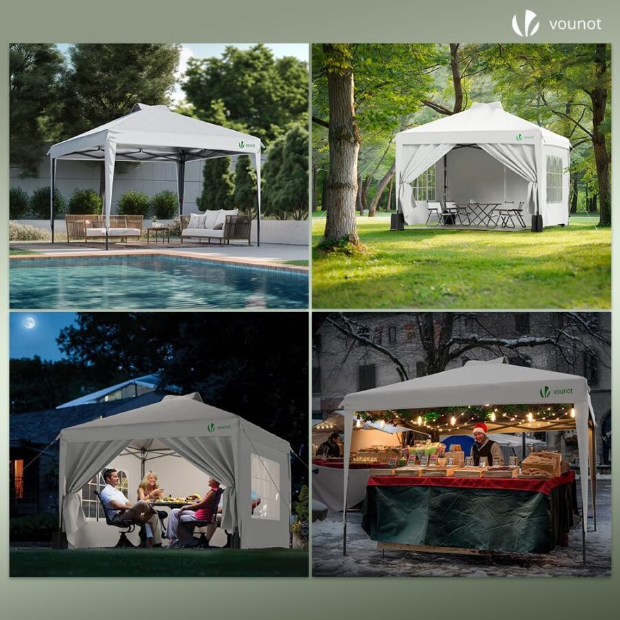 review VOUNOT Carpa Plegable Gazebo