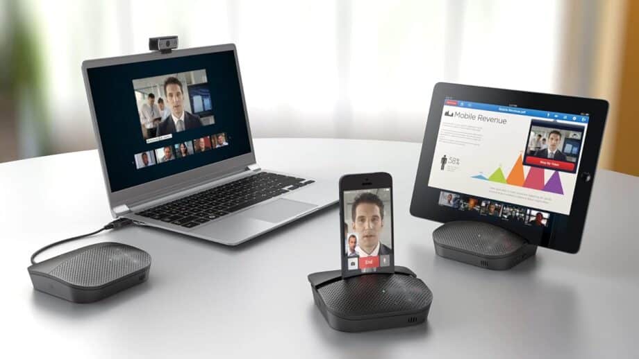 Análisis y opiniones Logitech P710e 4 altavoz para conferencias opiniones Logitech P710e Altavoz manos libres