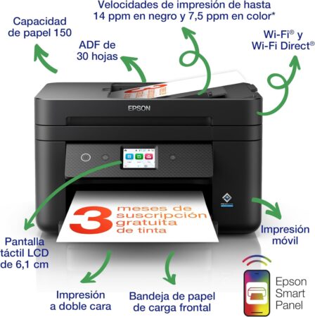 Análisis y Opiniones Epson WorkForce WF-2960DWF 9 WorkForce WF-2960DWF review