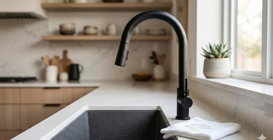 Grifos de Cocina Negro Mate: Pros, Contras 7 Grifería de Cocina Negra Mate Pros, Contras