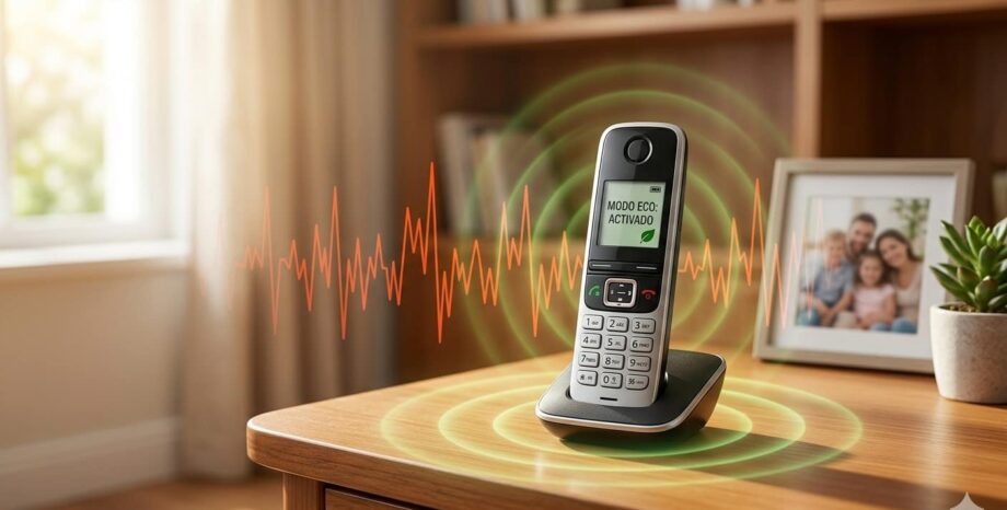 Modo ECO en teléfonos inalámbricos Qué es y cómo reduce la radiación en tu hogar.