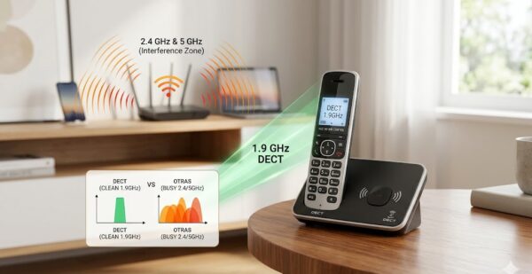 Qué es la tecnología DECT y por qué tu teléfono fijo debe tenerla obligatoriamente