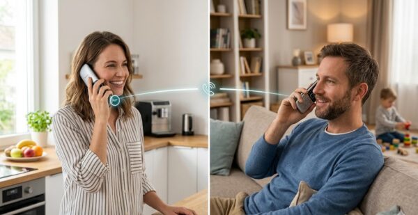 Sistemas de intercomunicación en casa Cómo usar tu teléfono fijo como walkie-talkie