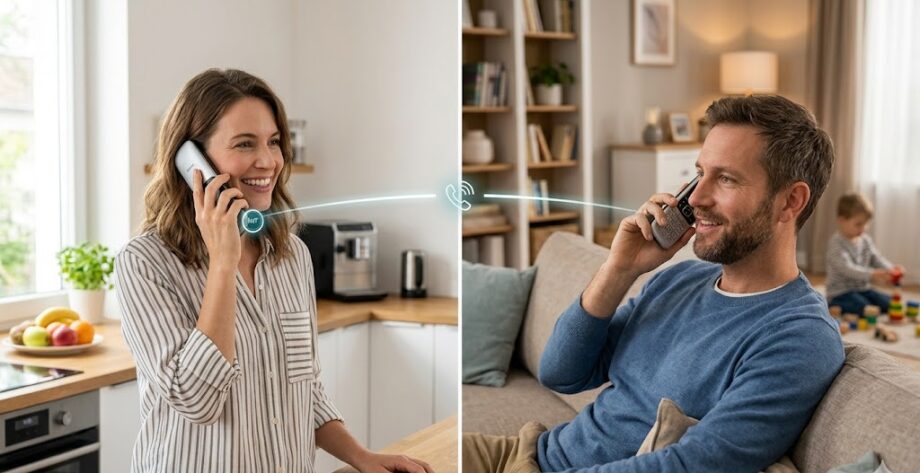 Sistemas de intercomunicación en casa Cómo usar tu teléfono fijo como walkie-talkie