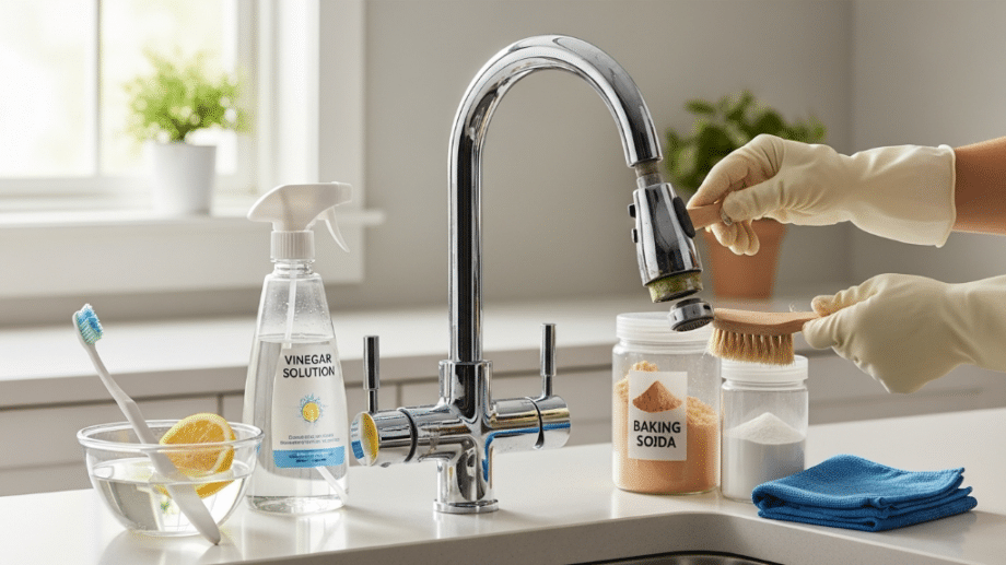 6 Mejores Trucos Caseros para Limpiar y Descalcificar Grifos de Cocina