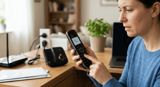 Mi teléfono inalámbrico no tiene señal o pone «Buscando»: Causas y soluciones rápidas