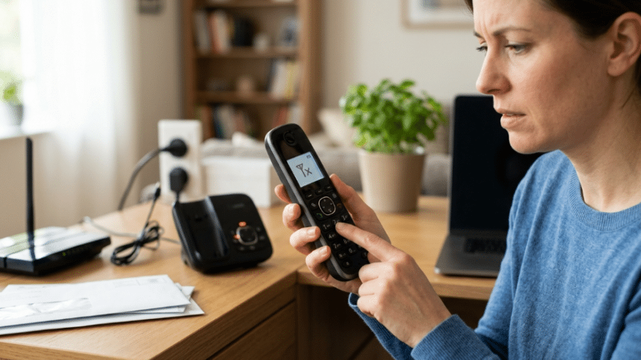 Mi teléfono inalámbrico no tiene señal o pone Buscando Causas y soluciones rápidas