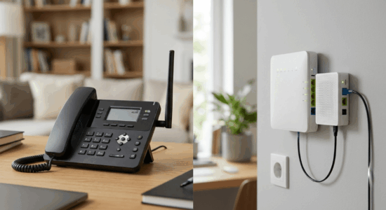 Teléfonos Fijos con Tarjeta SIM (4G/5G) vs. Fibra: ¿Cuándo Merecen la Pena?