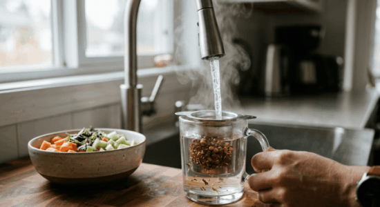 ¿Es bueno cocinar o hacer infusiones con agua caliente directamente del grifo?