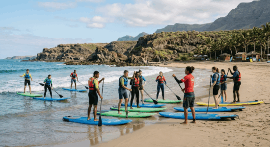 Las mejores escuelas de Paddle surf en Gran Canaria