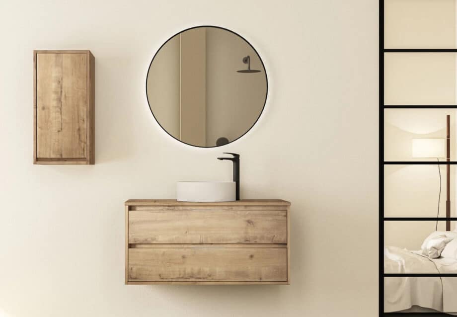 Conjunto mueble de baño moderno Bruntec Boston